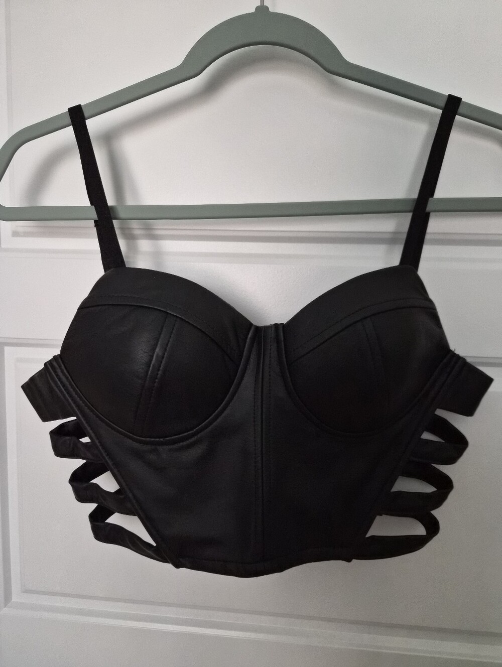 Women's Black Corset style Top